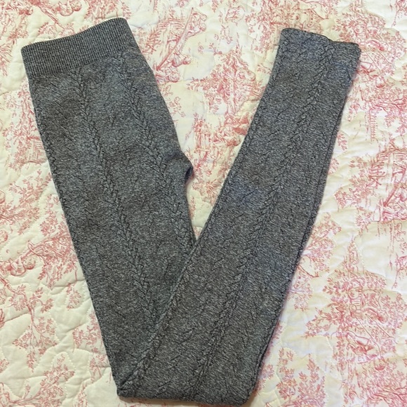 NWT NikiBiki black textured leggings one size fits all - Picture 2 of 11